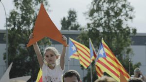 Catalonians are prevented from holding a referendum over independence, a scene of the documentary "A Forbidden People"
