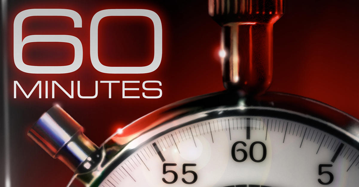 60 Minutes Clock Logo 1 