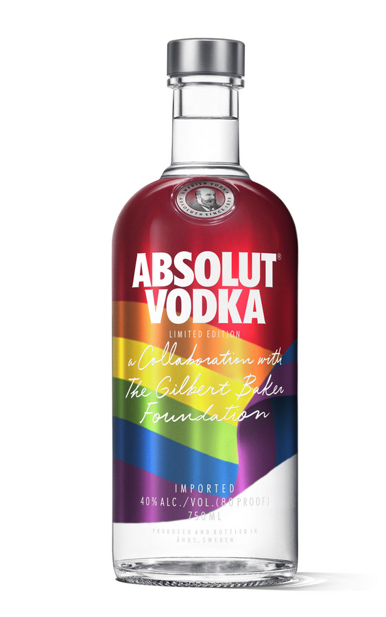 Absolut introduces New Absolut Rainbow Edition bottle in support of