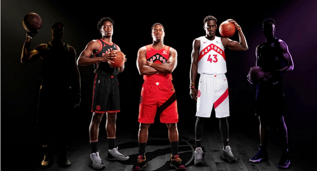 3 New Raptors jerseys unveiled today, two more to come - Toronto Times