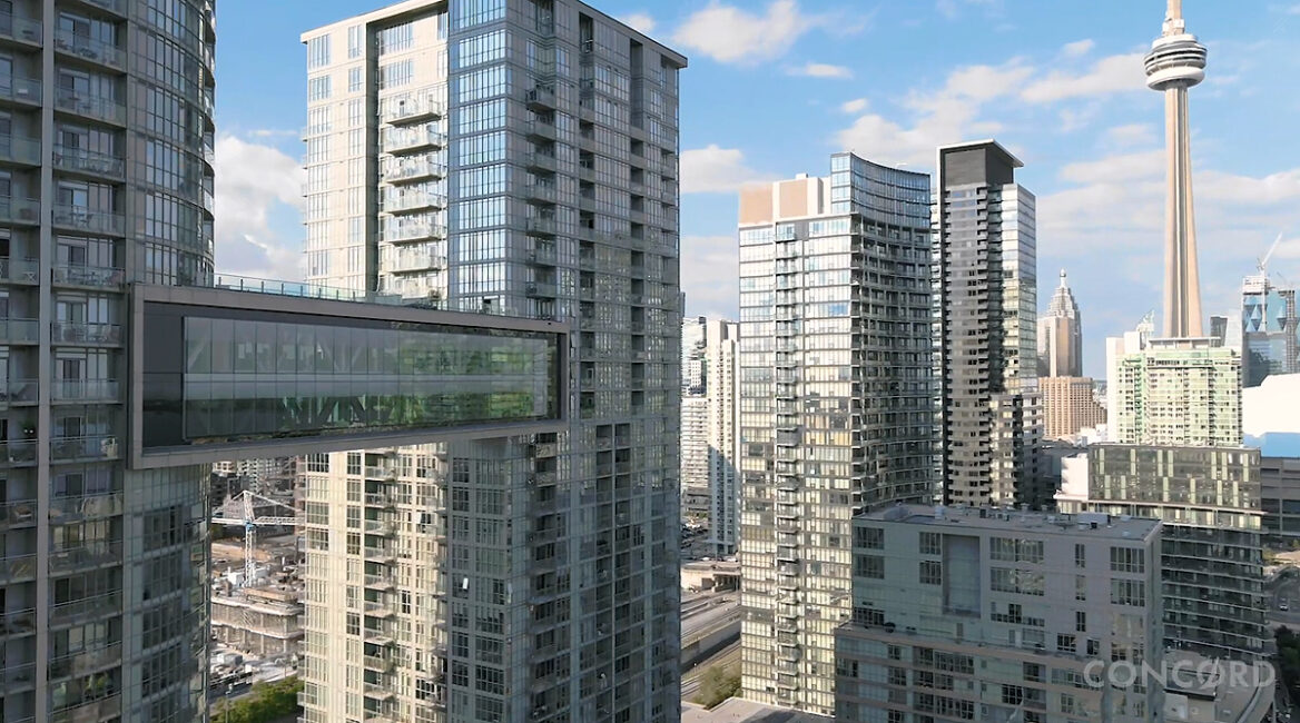 Take a look at Toronto's mysterious oneofakind SkyBridge residence