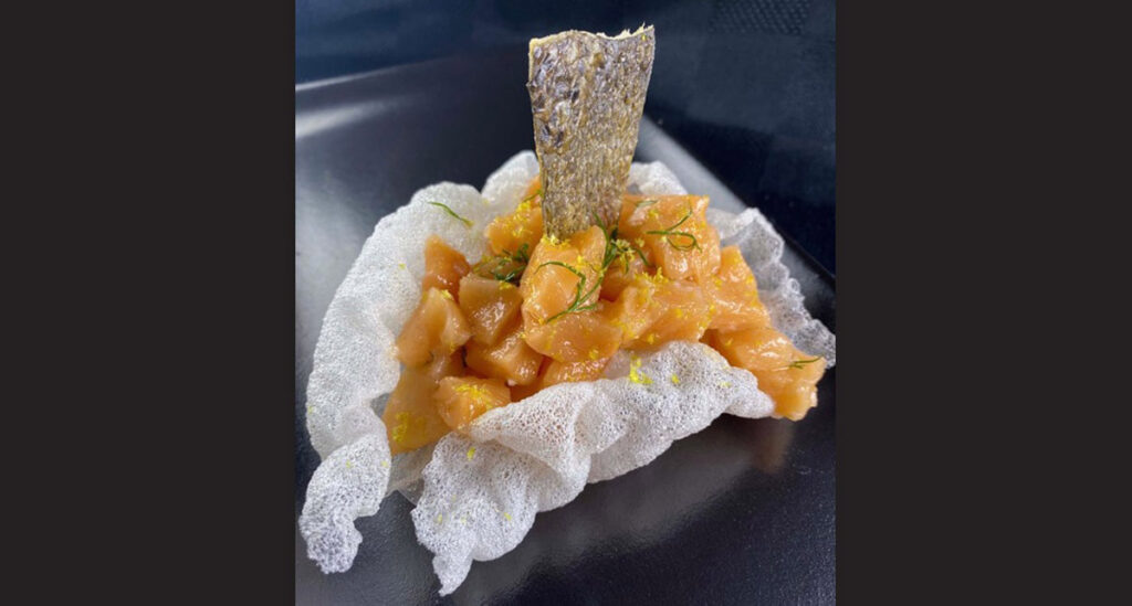 Salmon Tartar recipe by Chef Stephan Schulz