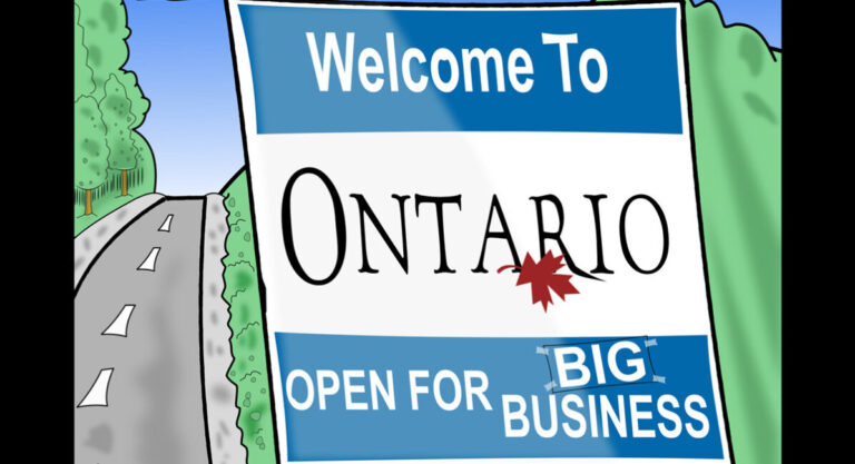 Views from the 6ix Big Business cartoon