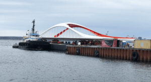 Commissioners Bridge has left Nova Scotia