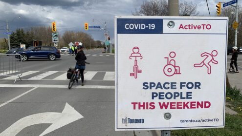 Toronto ActiveTO schedule for July 2021