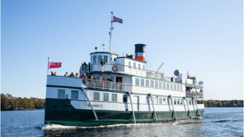 Set sail for summer with a Muskoka Steamships cruise on beautiful Lake Muskoka
