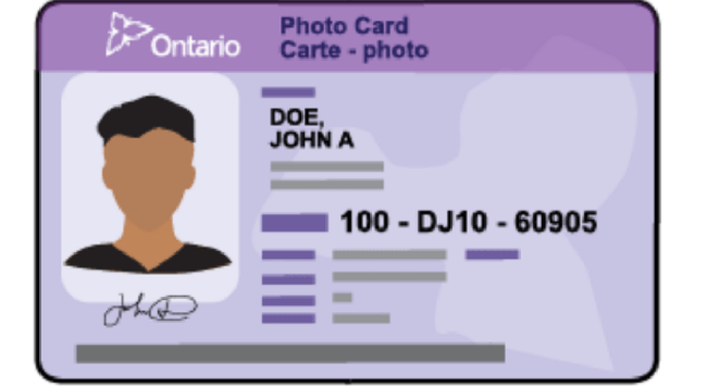 Get Ontario photo id online