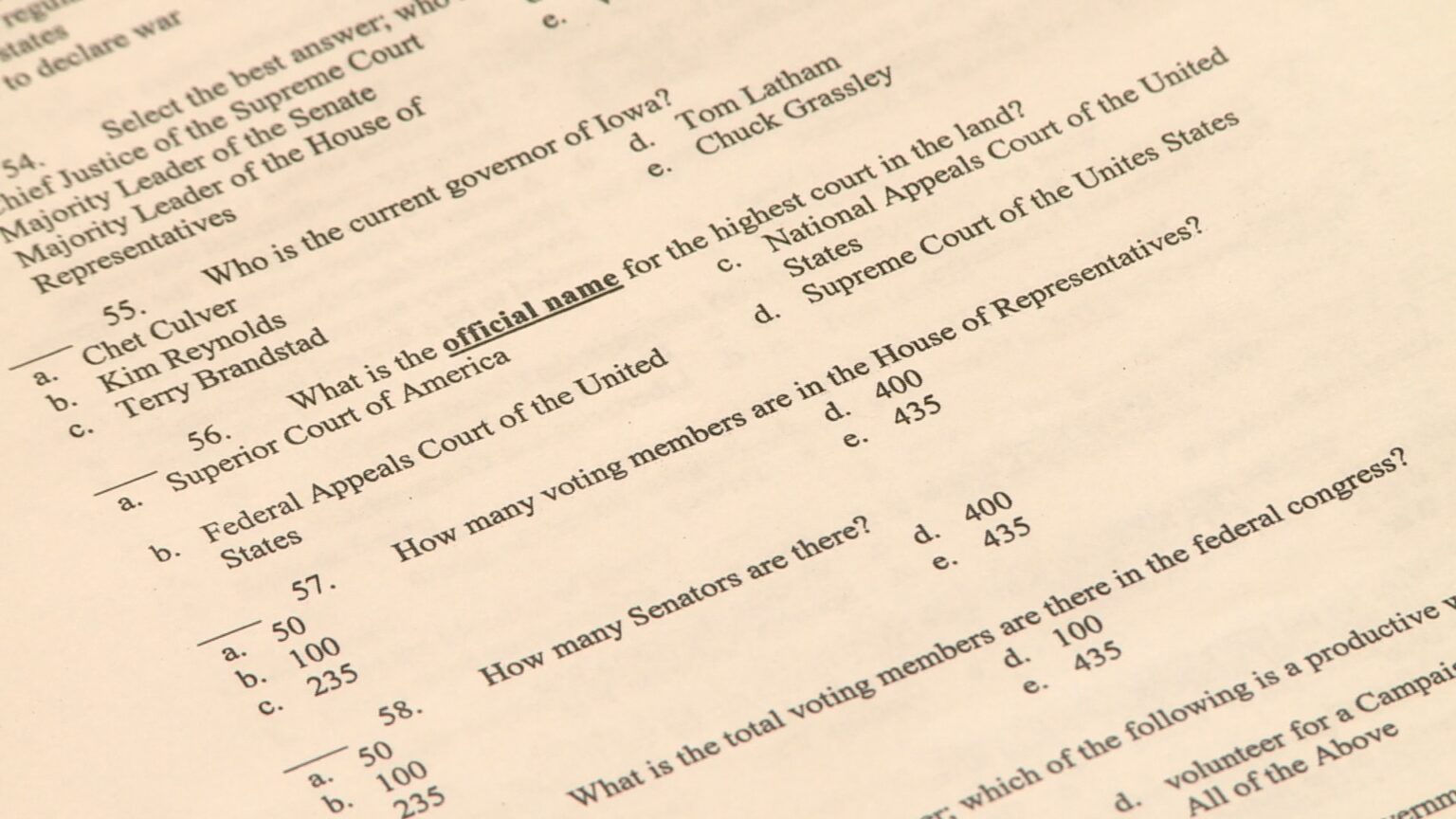 How can I prepare for the citizenship test? Toronto Times