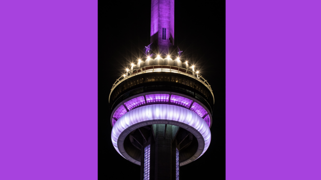 CN Tower and Niagara Falls to be illuminated purple to celebrate launch of WeThe15