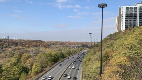DVP is closed this weekend