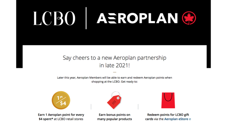 LCBo joins forces with Aeroplan