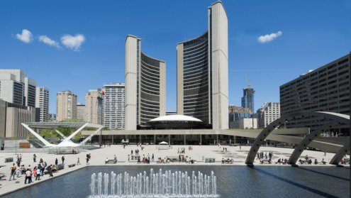 Toronto City Hall and civic centres service desks reopen