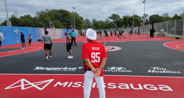 Raptors Superfan Nav Bhatia launches 4 new courts in Mississauga