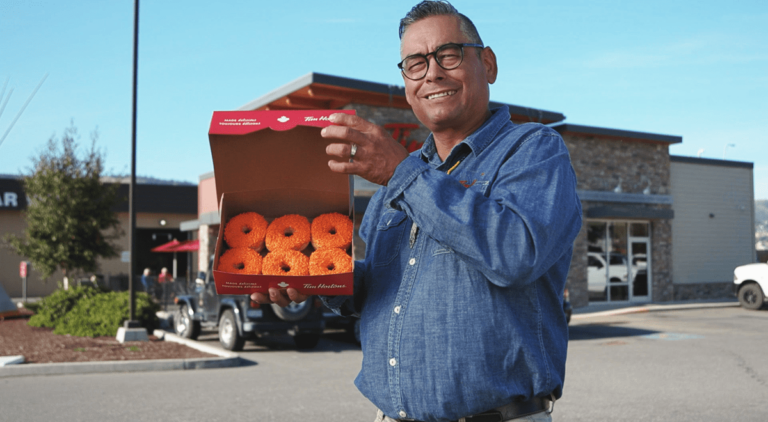 Tim Hortons launches orange donut campaign