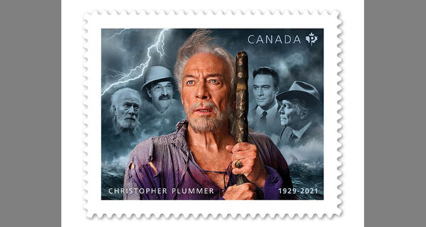 Christopher Plummer stamp revealed by Canada Post
