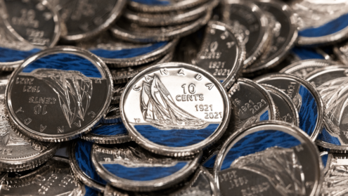 New Canadian dimes celebrate 100th anniversary of the Bluenose