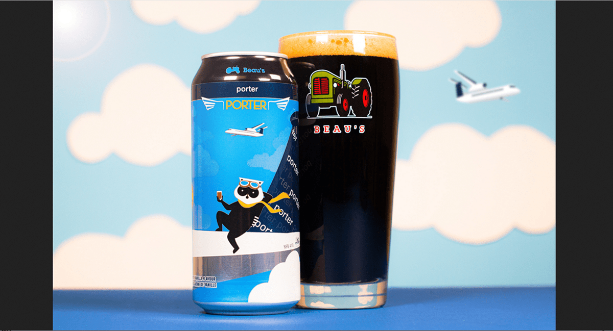 Porter Airlines and Beau's Brewing co release new beer