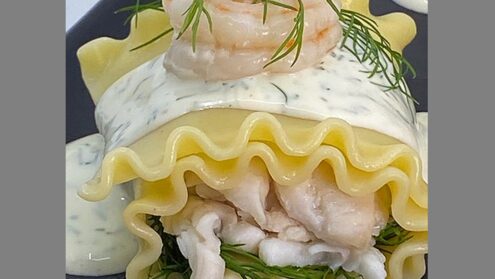 Stuffed Sole Lasagna recipe