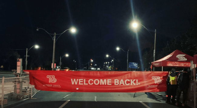 Toronto's first in-person running event sees record turnout