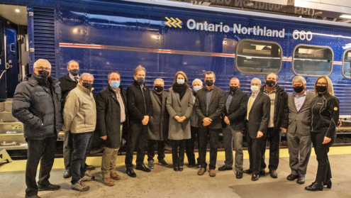 Ontario Northland train makes test run from Toronto to North Bay