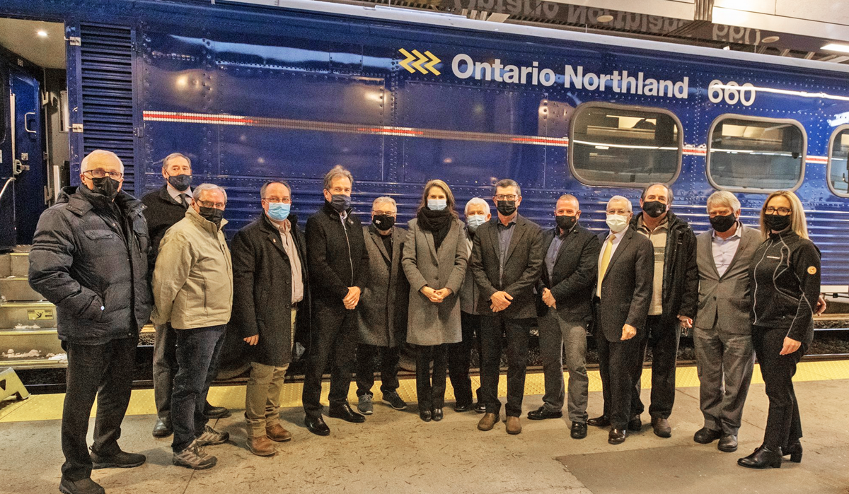 Ontario Northland Christmas Train 2022 Ontario Northland Train From Toronto To Cottage Country Completes Test Run  - Toronto Times