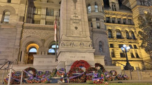 Toronto Remembrnace Day ceremony