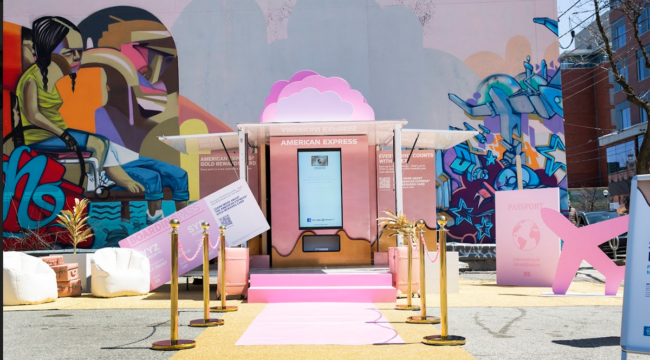 The Amex Rose Gold Experience pop-up comes to Toronto this weekend