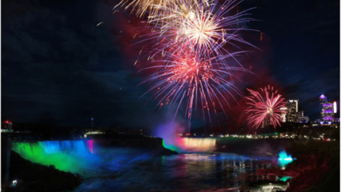 Niagara Falls Fireworks