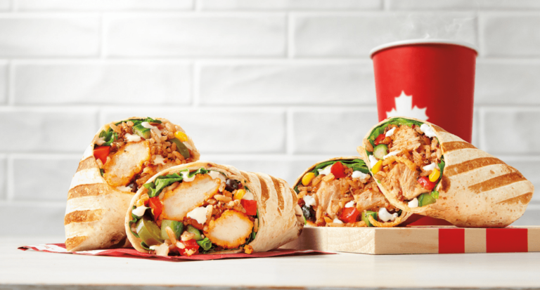 Tim Hortons introduces two new loaded wraps