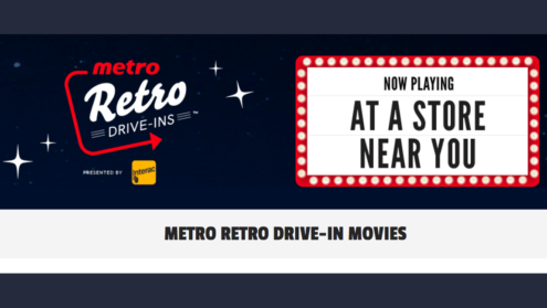Metro Interac Drive-in movie nights