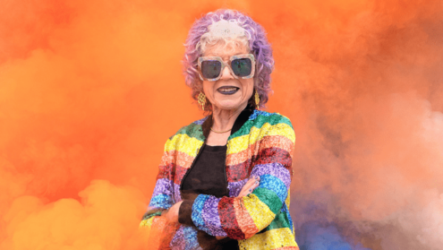 Judy Chicago performance at Sugar Beach