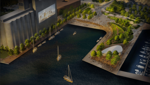 Update on Bathurst Quay Waterfront Park