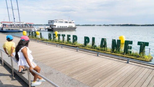 Toronto has a floating art installation