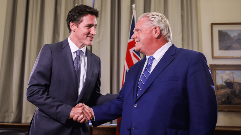 Trudeau meets with Ford in Toronto