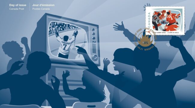 1972 Summit Series commemorative stamp