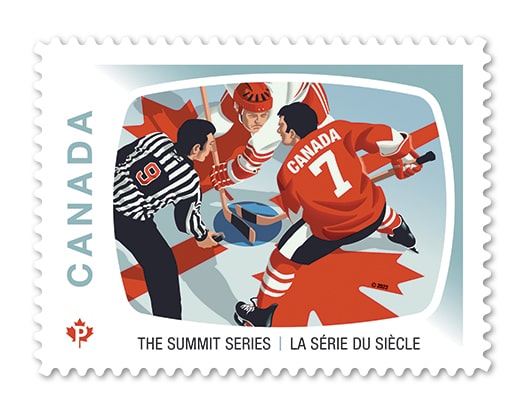 1972 Summit Series commemorative stamp
