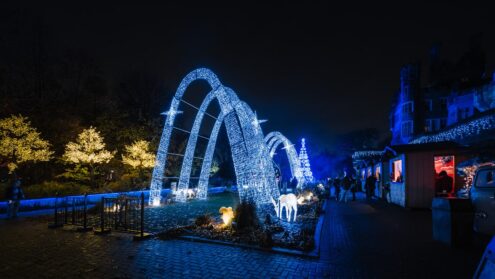 Casa Loma is all decked out for the Holidays