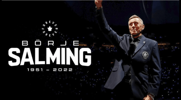 Borje Salming dies at 71