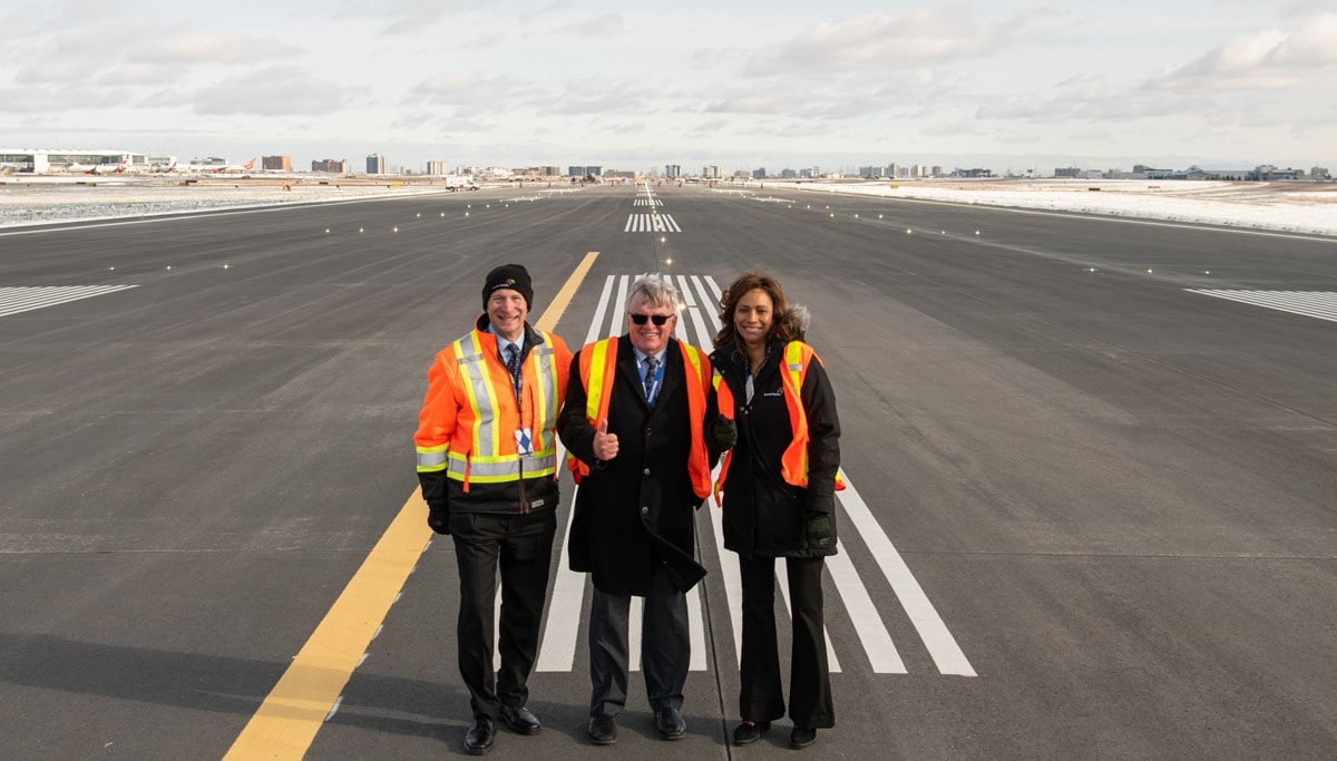 Toronto Pearson Airport opens new runway