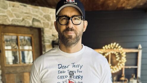 Ryan Reynolds teams up with Terry Fox Foundation