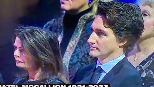 Trudeau attends Hazel McCallion state funeral