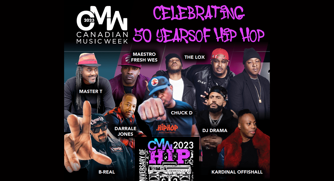 CMW celebrates 50 years of Canadian hip hop