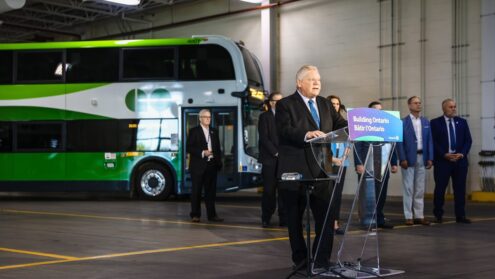 Ontario premieres electric GO Buses in Oshawa