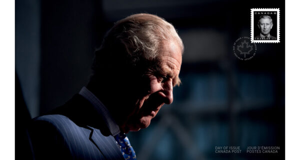 Canada's First King Charles III stamp Canada Post