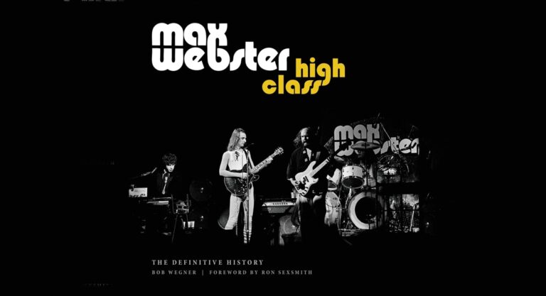 There's a new book out on Max Webster