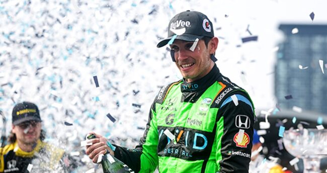 Lundgaard wins Honda Indy Toronto