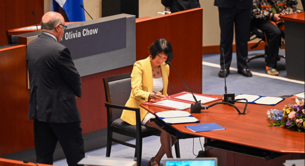 Olivia Chow sworn in as new Mayor of Toronto