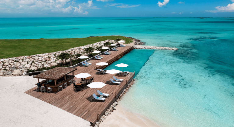 Fist Ocean Pool in the Caribbean