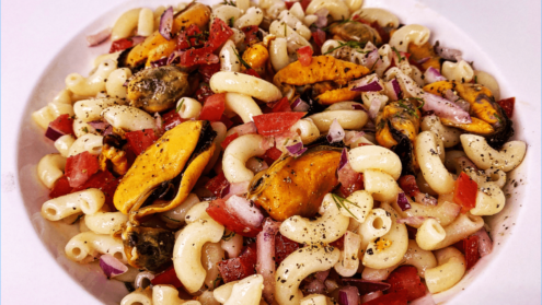 Chef Schultz's Summer Mussels Pasta Salad Recipe