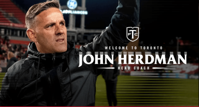 John Herdman named new head coach of Toronto FC